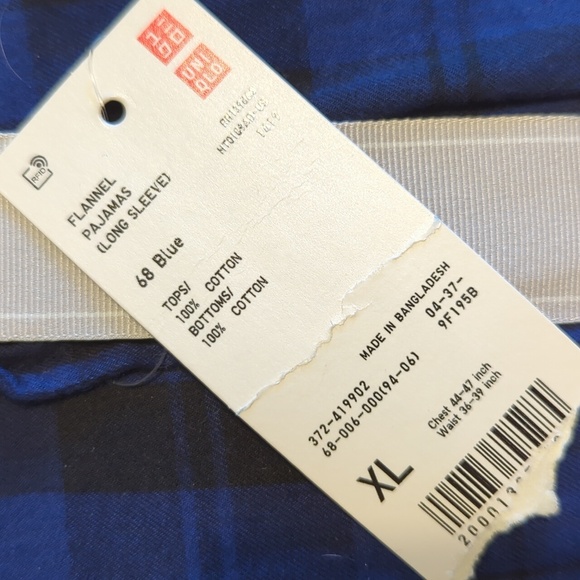 Men's Uniqlo pajamas XL - Picture 2 of 3